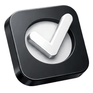 3D tick confirmation icon on the Test NCTheme2 about page